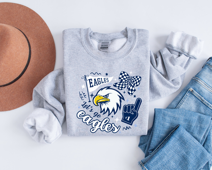 Eagle Rock "Let's Go Eagle" Sweatshirt La Bella Rose Boutique