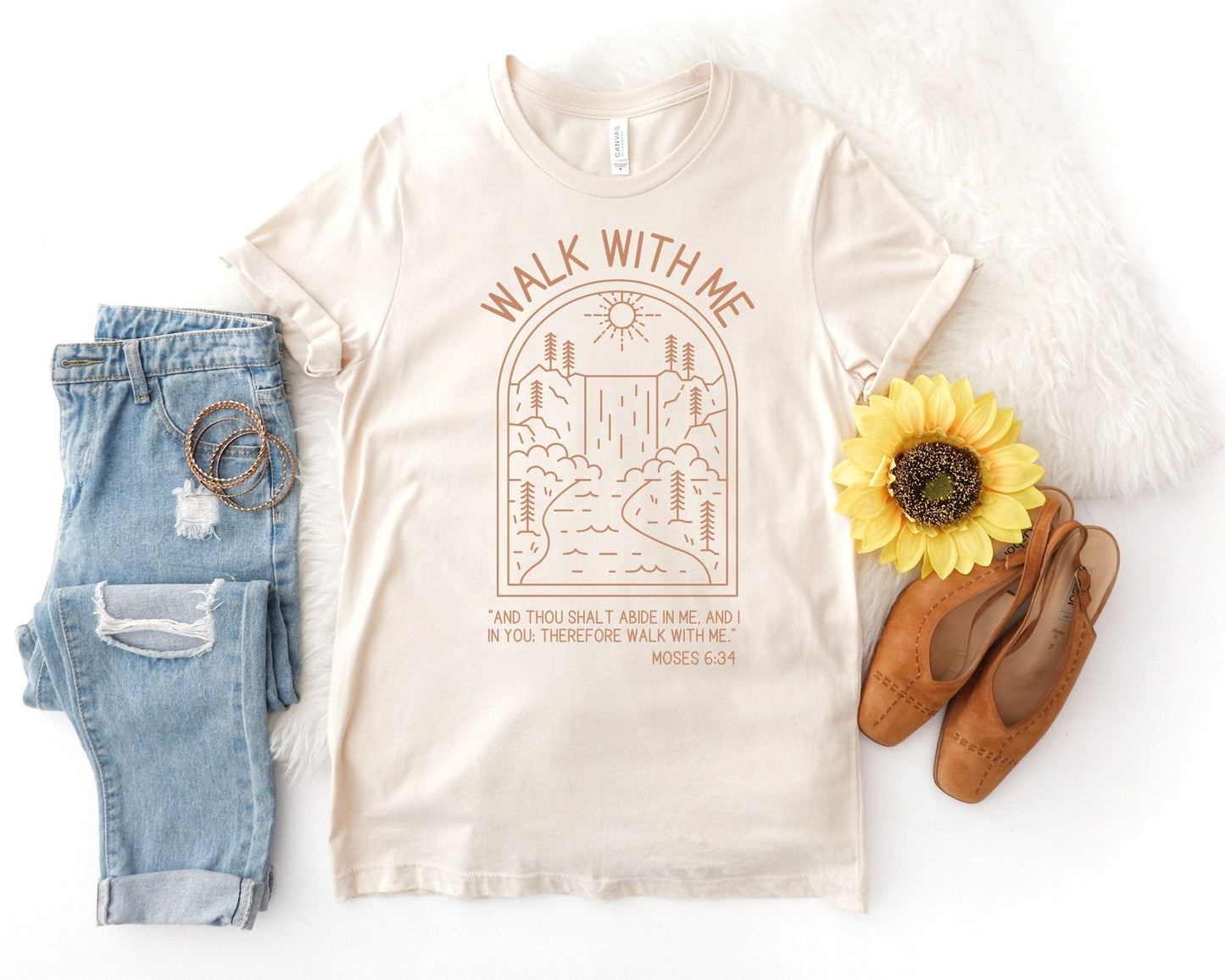 2026 Girls Camp Moses Tees Color Minimalist La Bella Rose Boutique