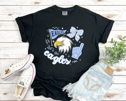 Eagle Rock "Let's Go Eagles" Adult Tees La Bella Rose Boutique
