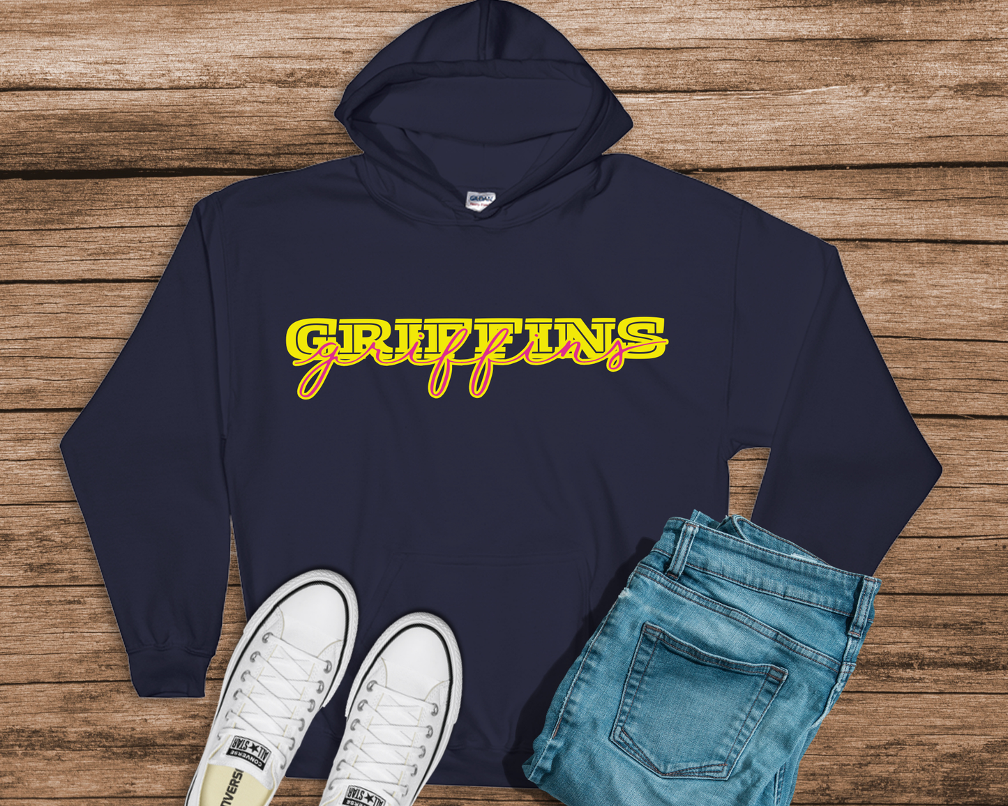 Personalized Team Hoodie La Bella Rose Boutique