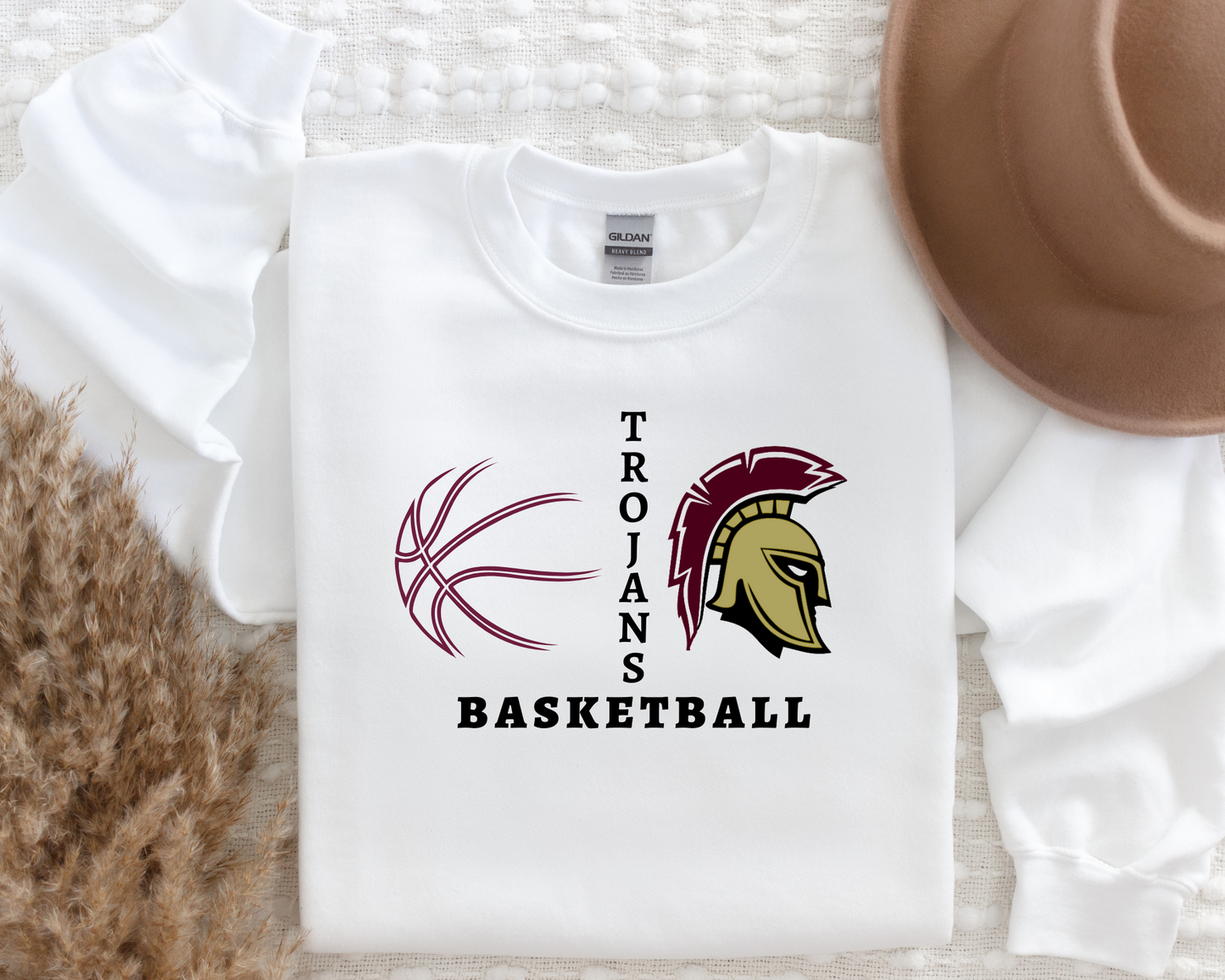 Custom Basketball Mascot Sweatshirt