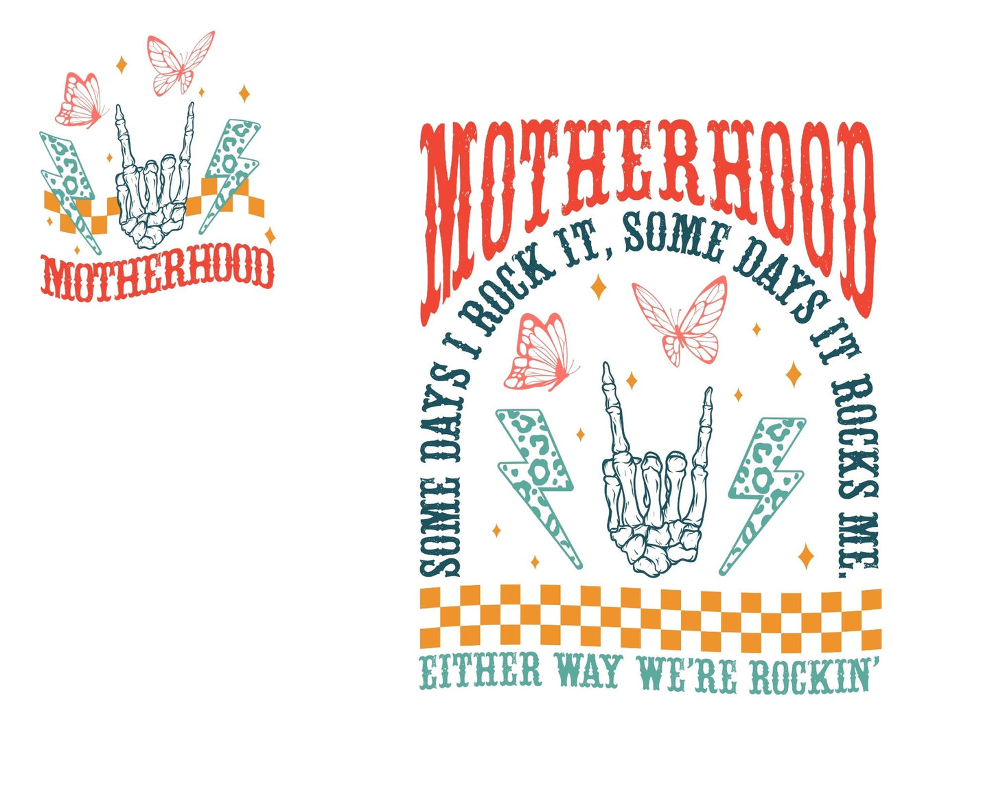 Motherhood Rock On Arch Comfort Tee