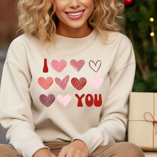 Cute Valentines Sweatshirt La Bella Rose Boutique