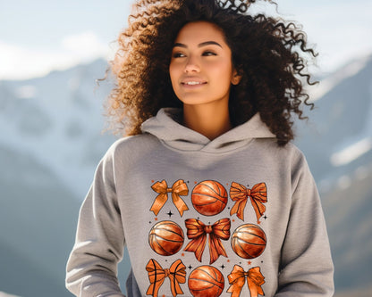 Basketballs & Bows Hoodie