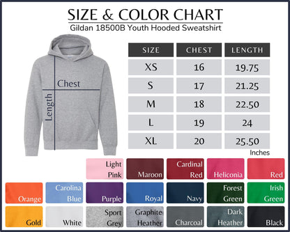 Personalized Fan Youth Hoodie