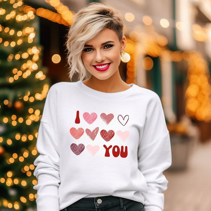 Cute Valentines Sweatshirt La Bella Rose Boutique