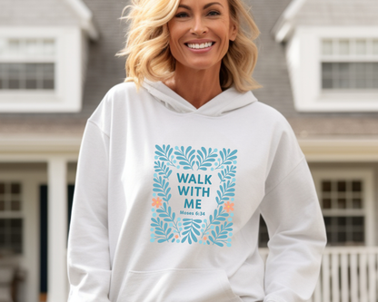2026 Girls Camp | Walk With Me | Moses 6:34 | Mountain Range Hoodie La Bella Rose Boutique