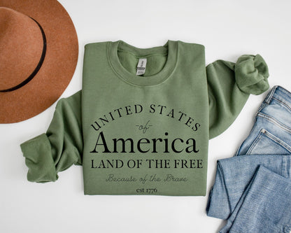 America Sweatshirts