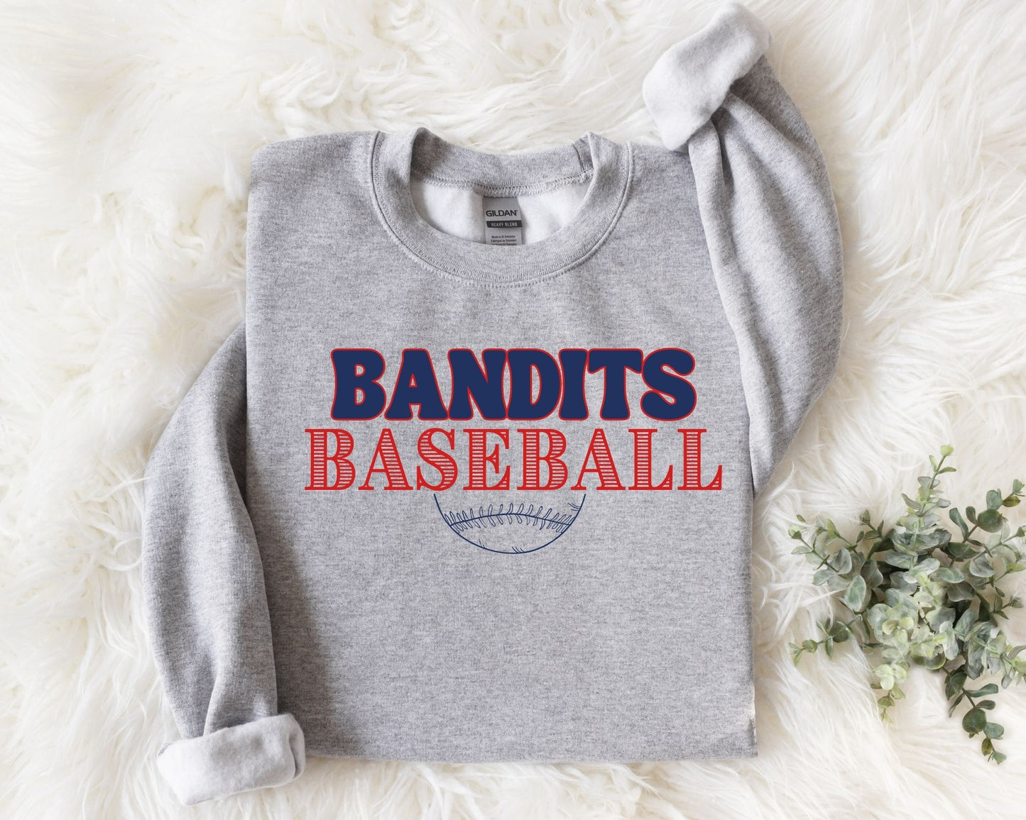 Bandits Baseball Bold Vintage Sweatshirt