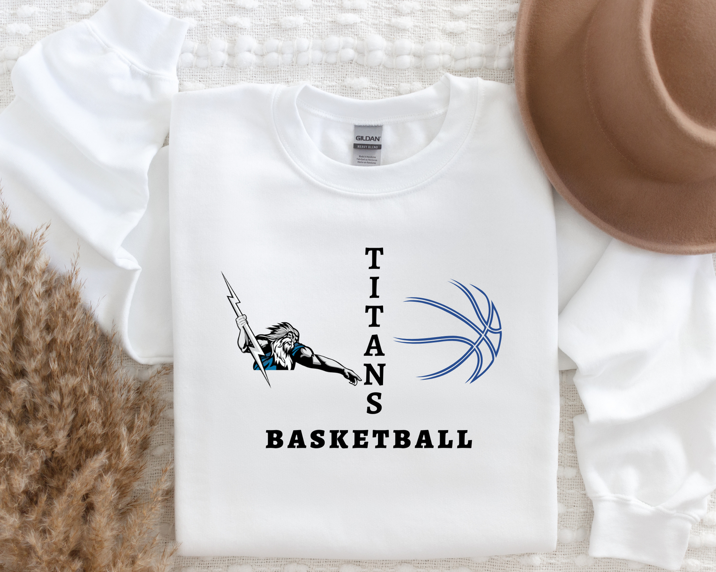 Custom Basketball Mascot Sweatshirt