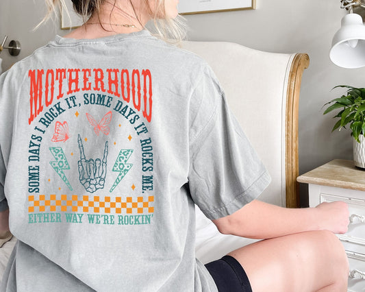 Motherhood Rock On Arch Comfort Tee