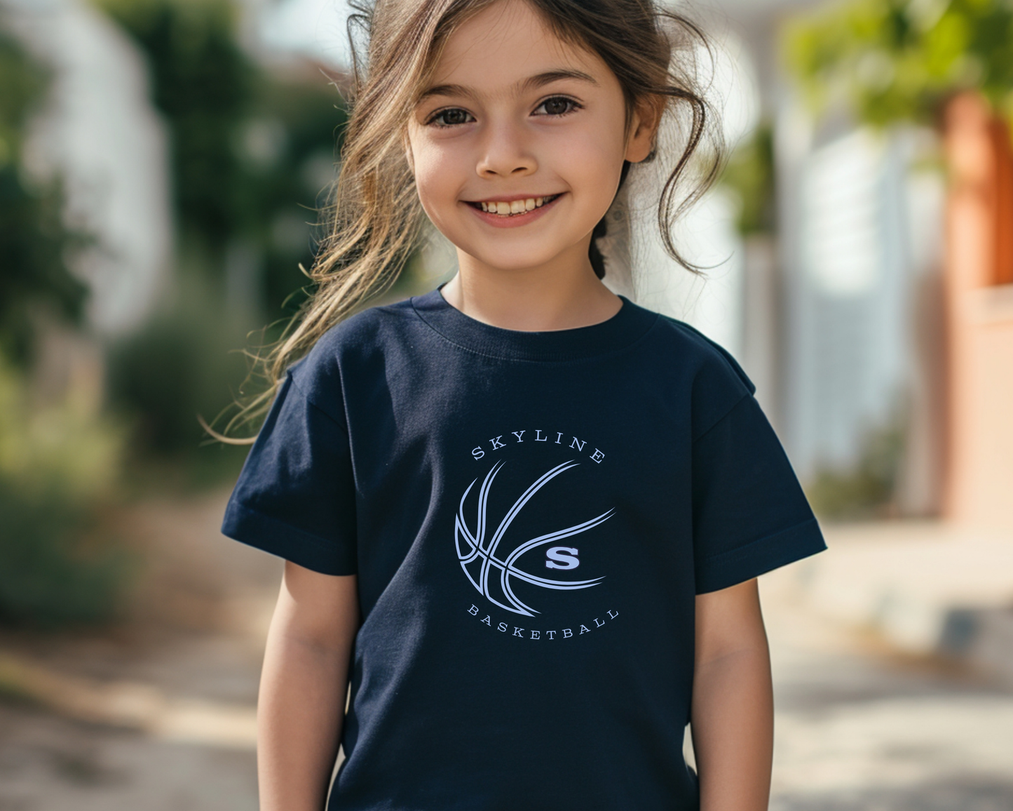 Skyline Basketball Kids Tees La Bella Rose Boutique