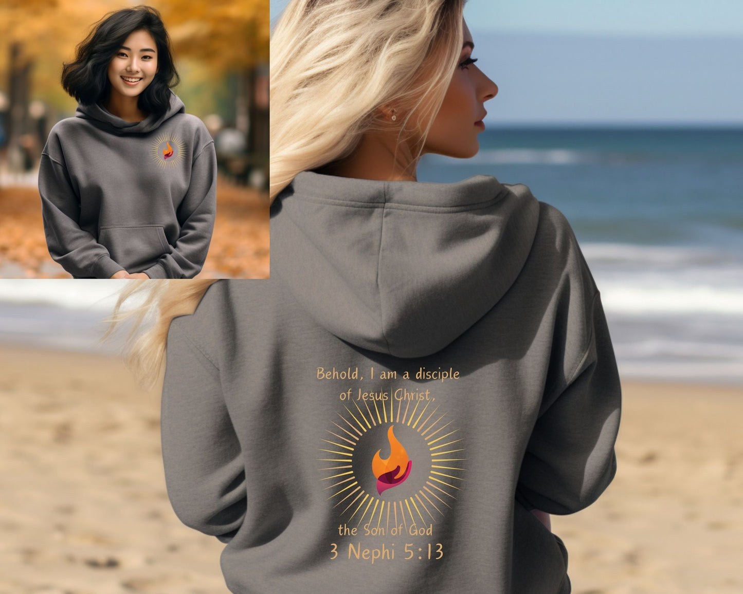 Flame Girls Camp Hoodies