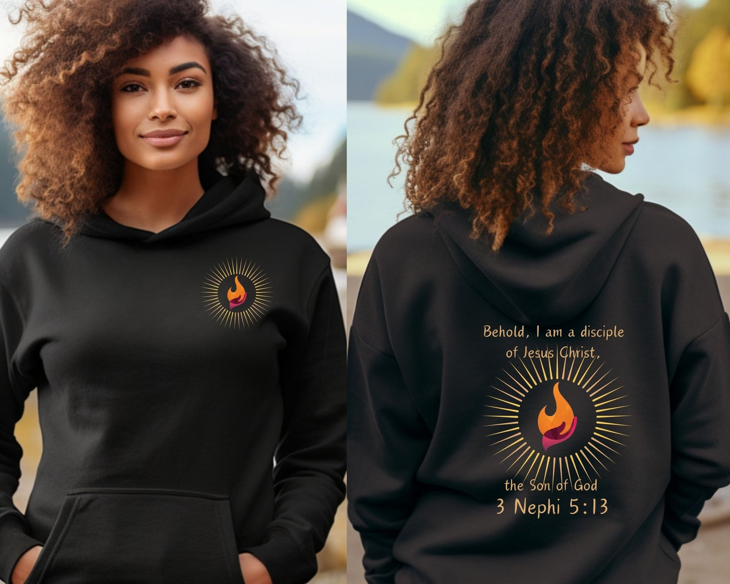 Flame Girls Camp Hoodies