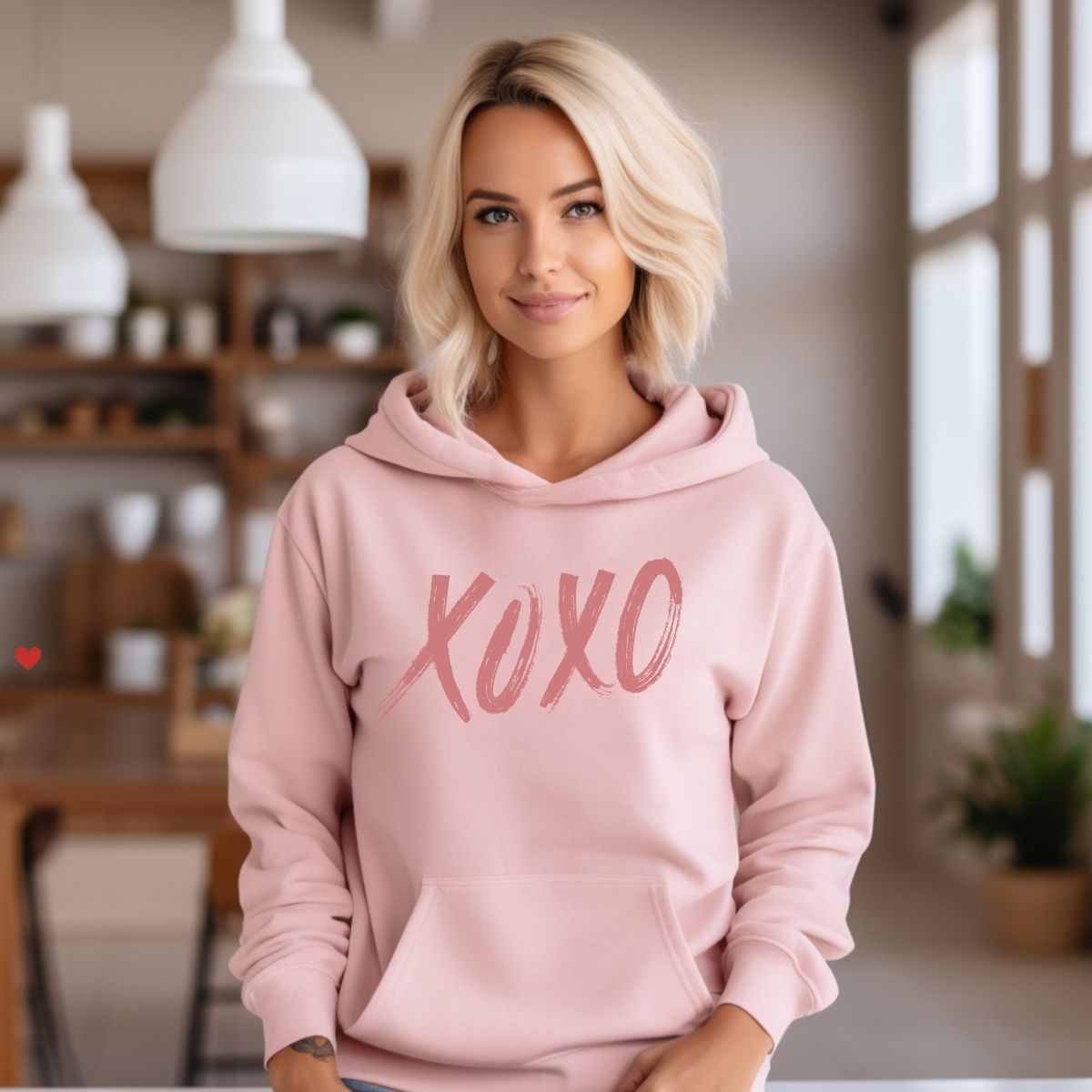 Cute Valentines Hoodie La Bella Rose Boutique