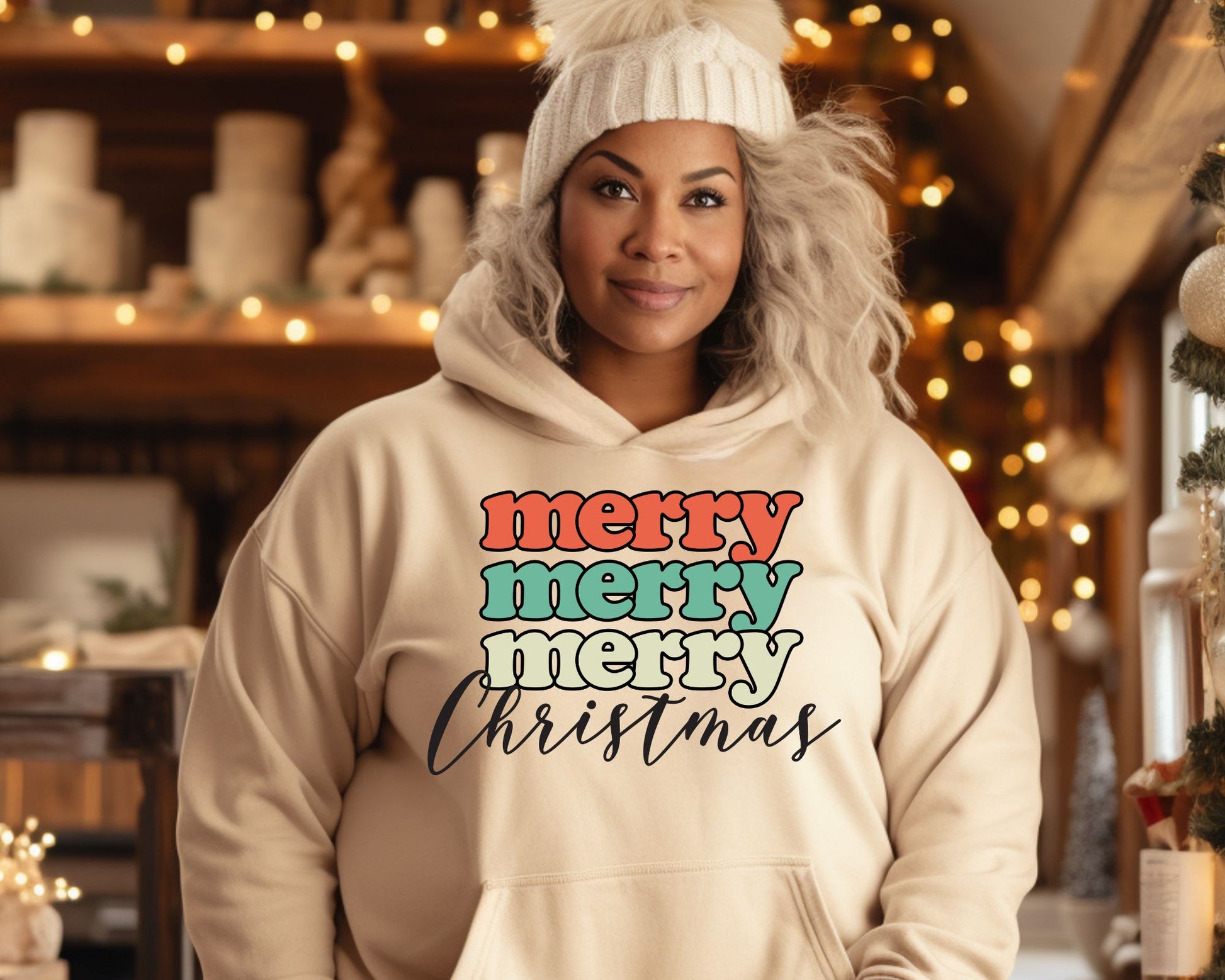 Classic Christmas Hoodies La Bella Rose Boutique