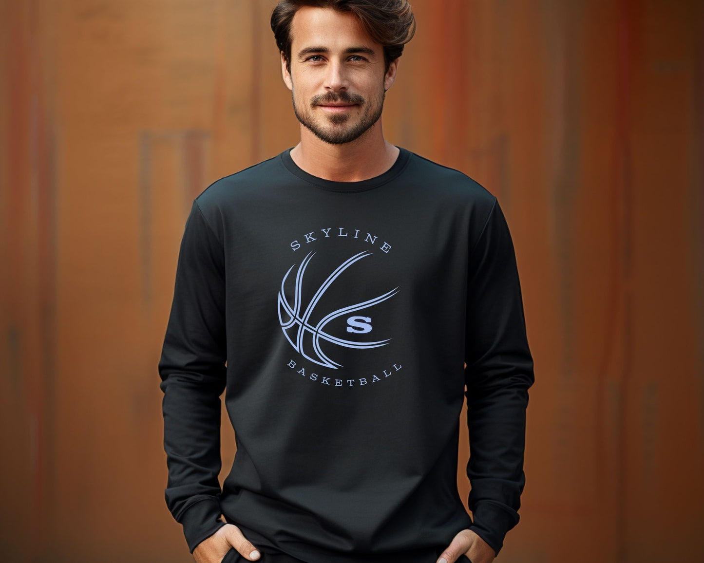 Skyline Logo Long Sleeve Tees La Bella Rose Boutique