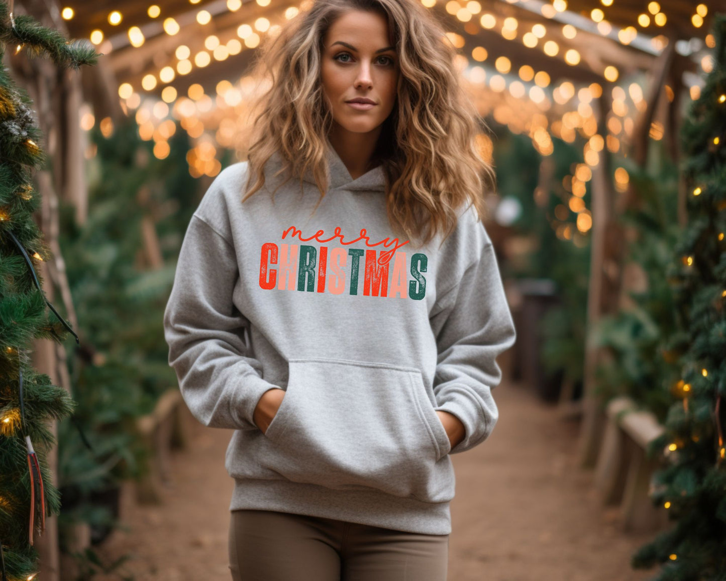 Classic Christmas Hoodies La Bella Rose Boutique
