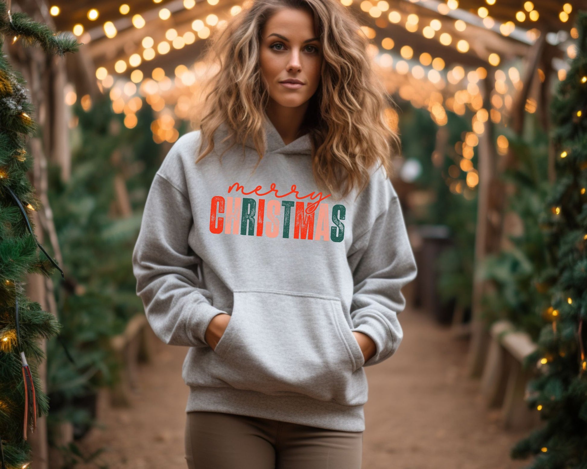 Classic Christmas Hoodies La Bella Rose Boutique