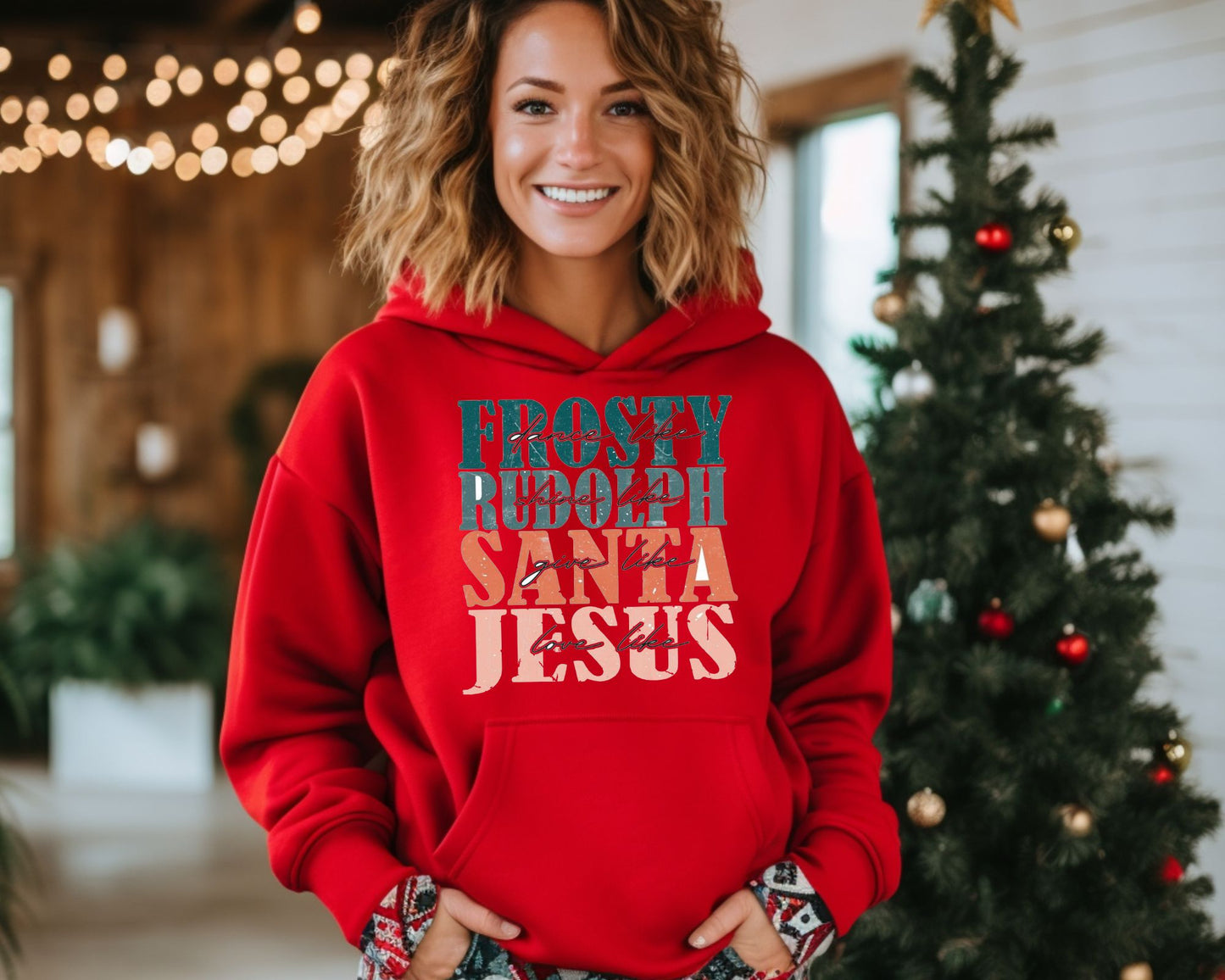 Classic Christmas Hoodies La Bella Rose Boutique