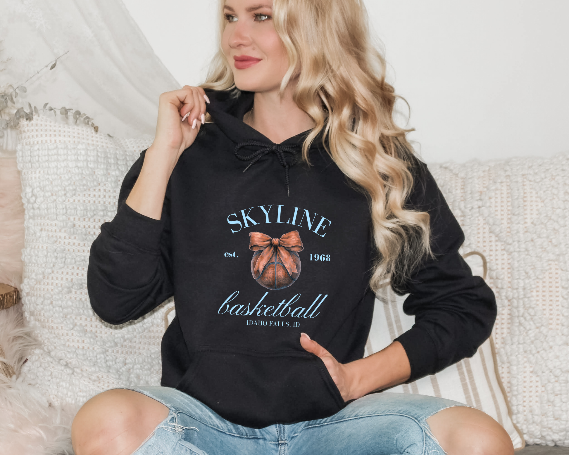 Skyline Basketball Hoodie La Bella Rose Boutique