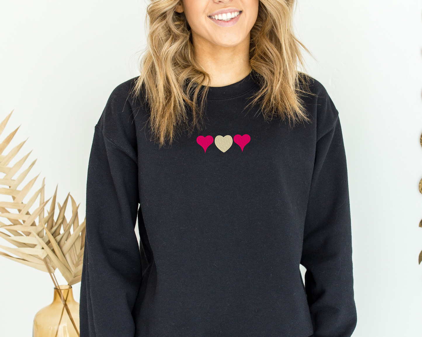 My Heart Embroidered Sweatshirt