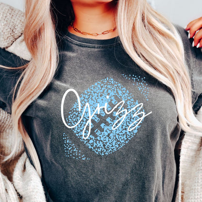 Faded Football Tee La Bella Rose Boutique