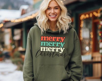 Classic Christmas Hoodies La Bella Rose Boutique