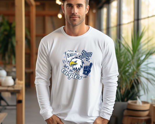 Eagle Rock "Let's Go Eagle" Long Sleeve La Bella Rose Boutique