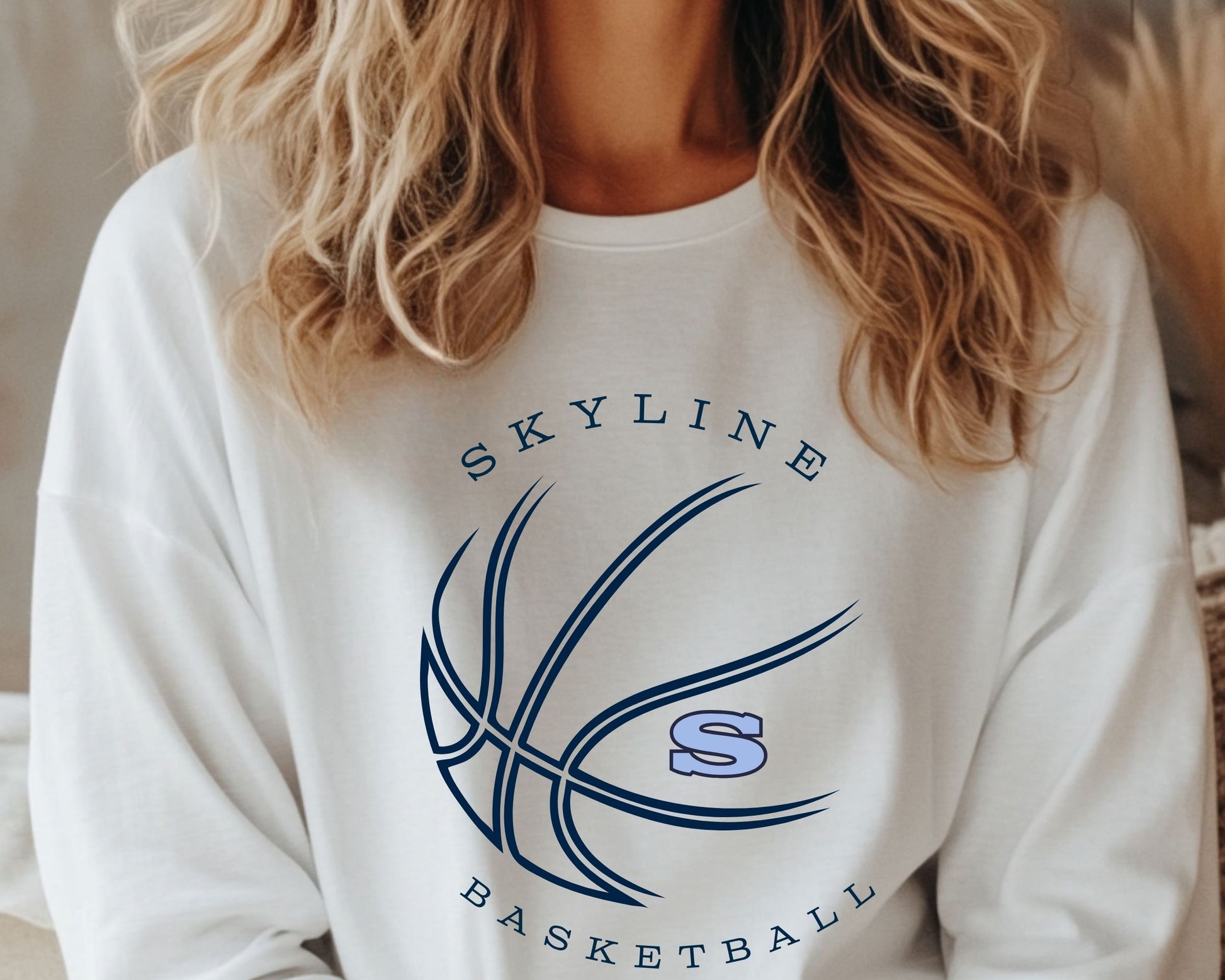 Skyline Logo Long Sleeve Tees La Bella Rose Boutique