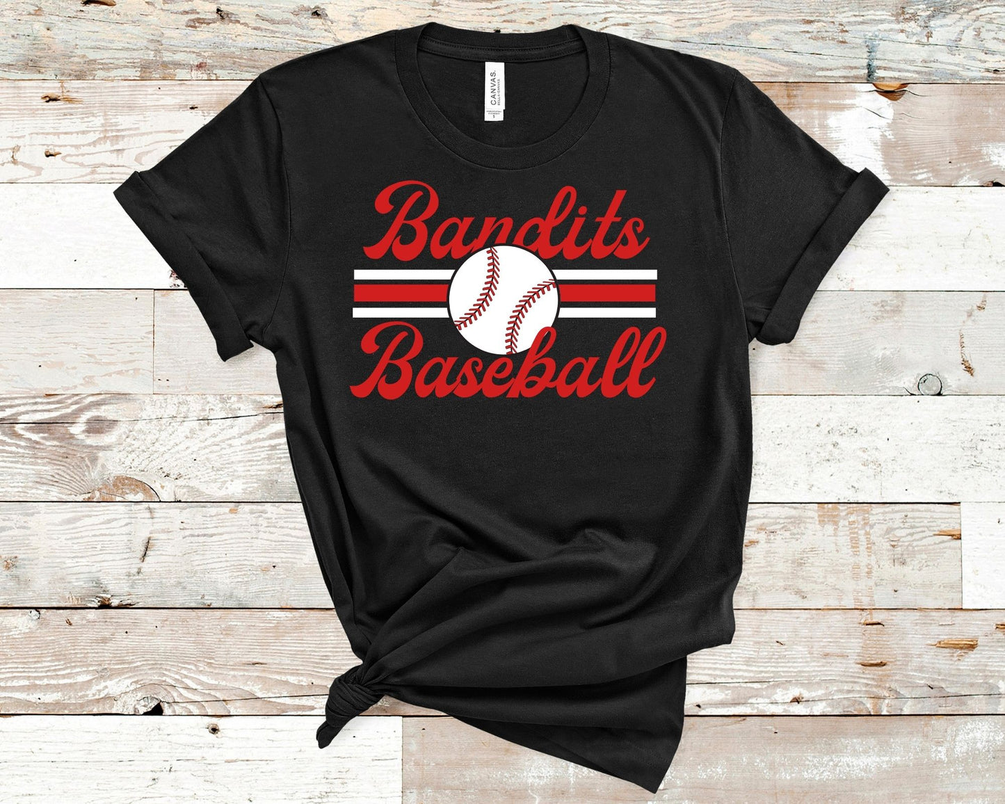 Bandits Baseball Retro Tee