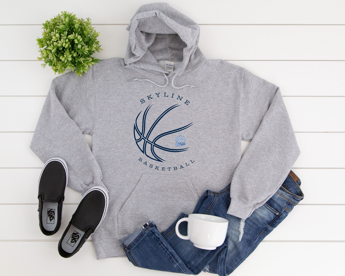 Skyline Basketball Hoodie La Bella Rose Boutique