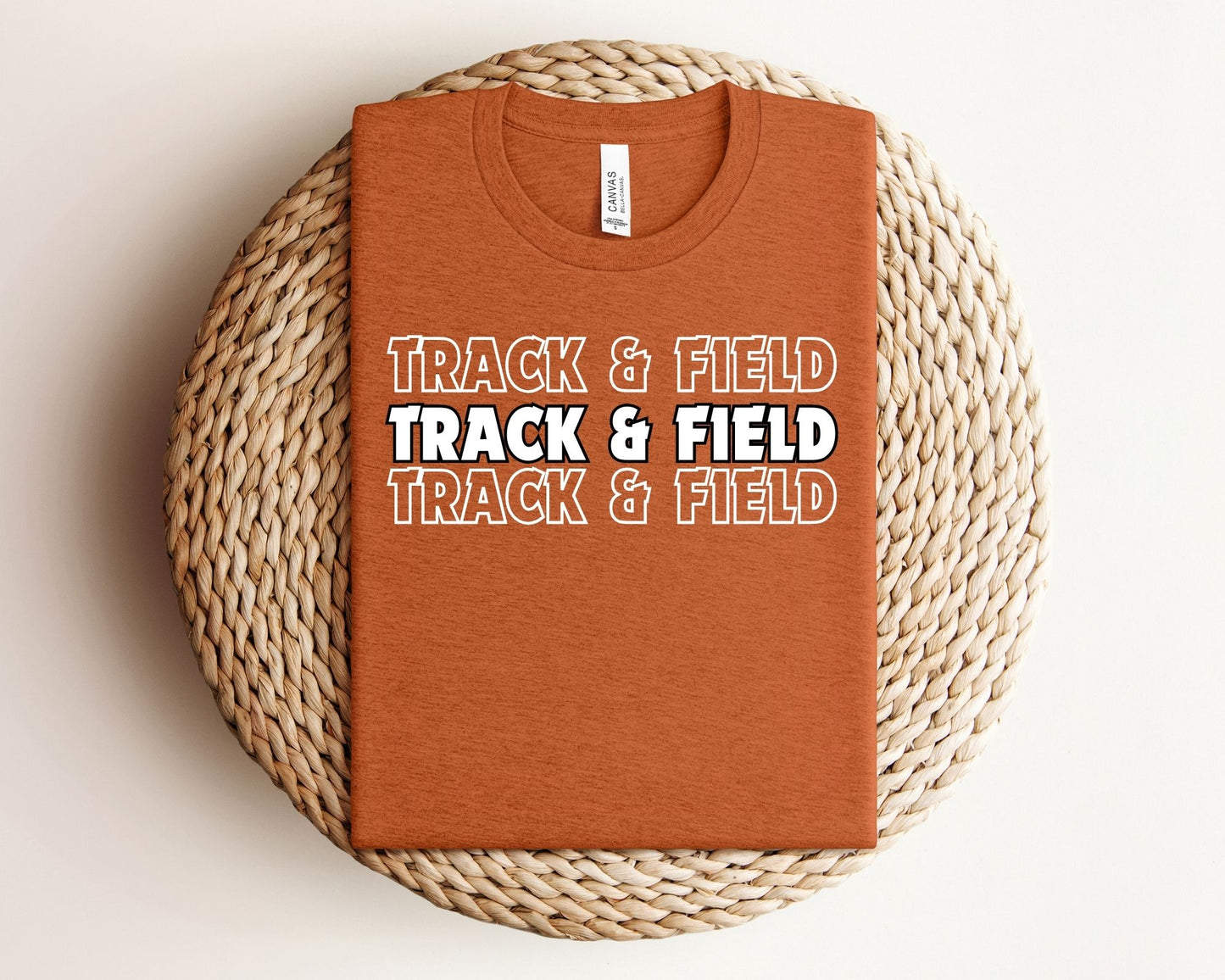 Triple Track and Field Tee