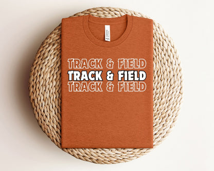 Triple Track and Field Tee