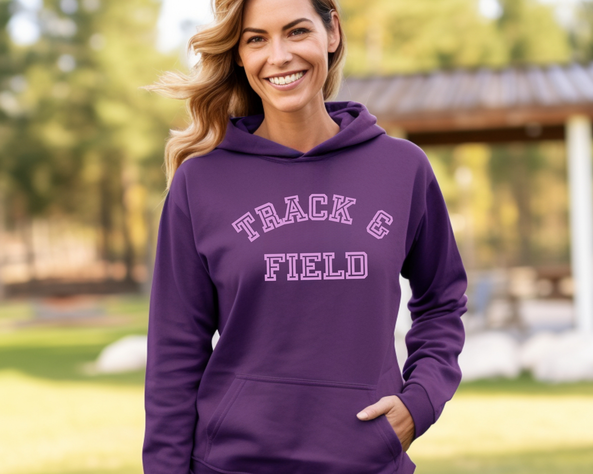 Track & Field Hoodie La Bella Rose Boutique