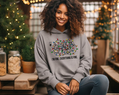 Christmas Mom Hoodies La Bella Rose Boutique