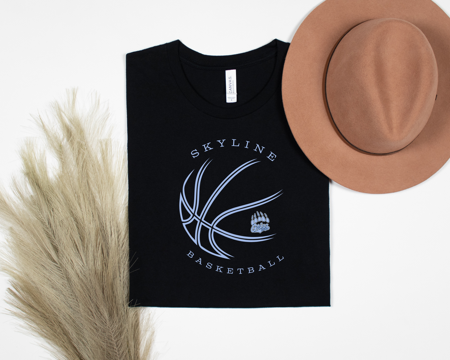 Skyline Basketball Tee | Bella Canvas La Bella Rose Boutique