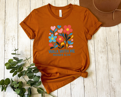 2026 Girls Camp | Walk With Me | Moses 6:34 | Blossom Tees La Bella Rose Boutique
