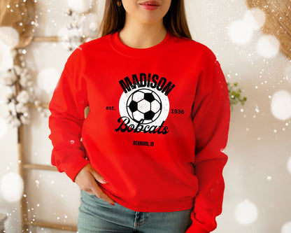 Personalized Soccer Team and Mascot Sweatshirt