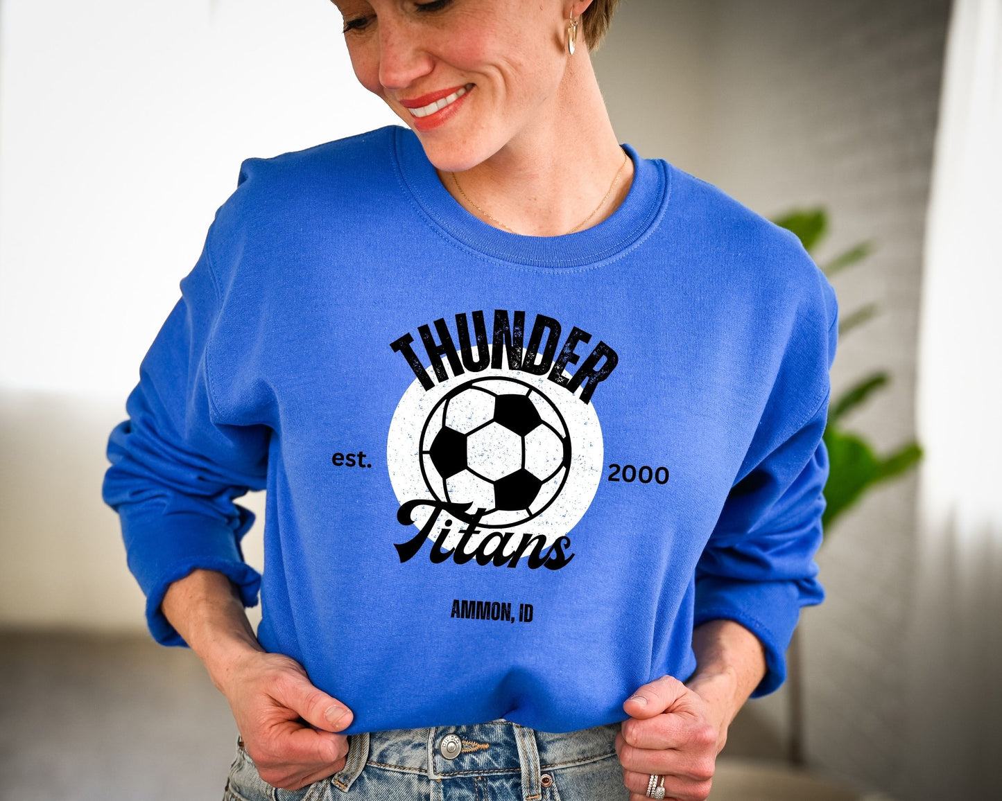 Personalized Soccer Team and Mascot Sweatshirt