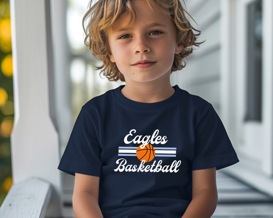 Eagles Basketball Kids Tees La Bella Rose Boutique