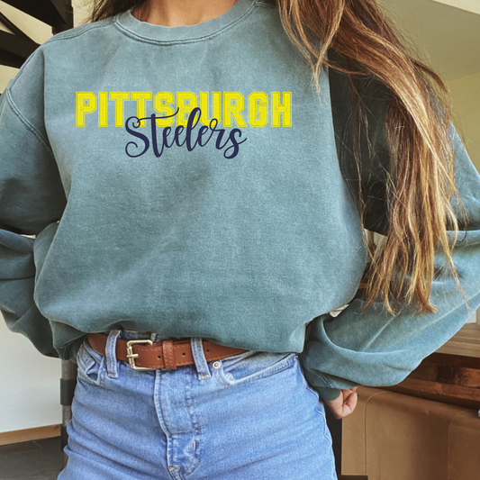 Personalized Team Comfort Color Sweatshirt