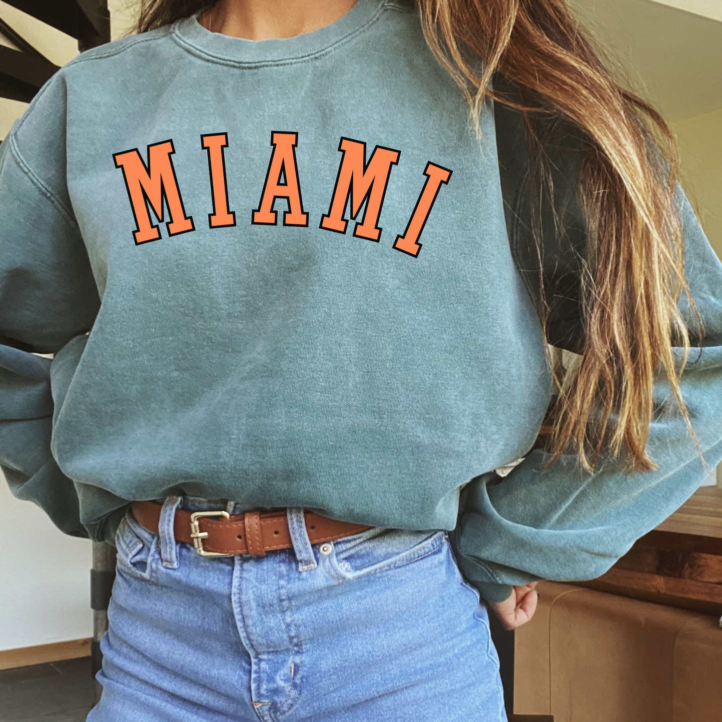 Personalized Fan Comfort Color Sweatshirt