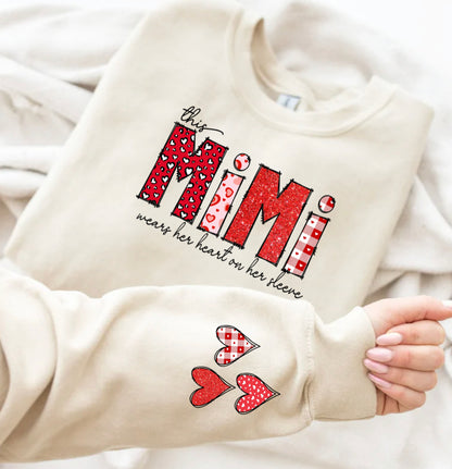 Valentine mom & grandma Sweatshirt La Bella Rose Boutique