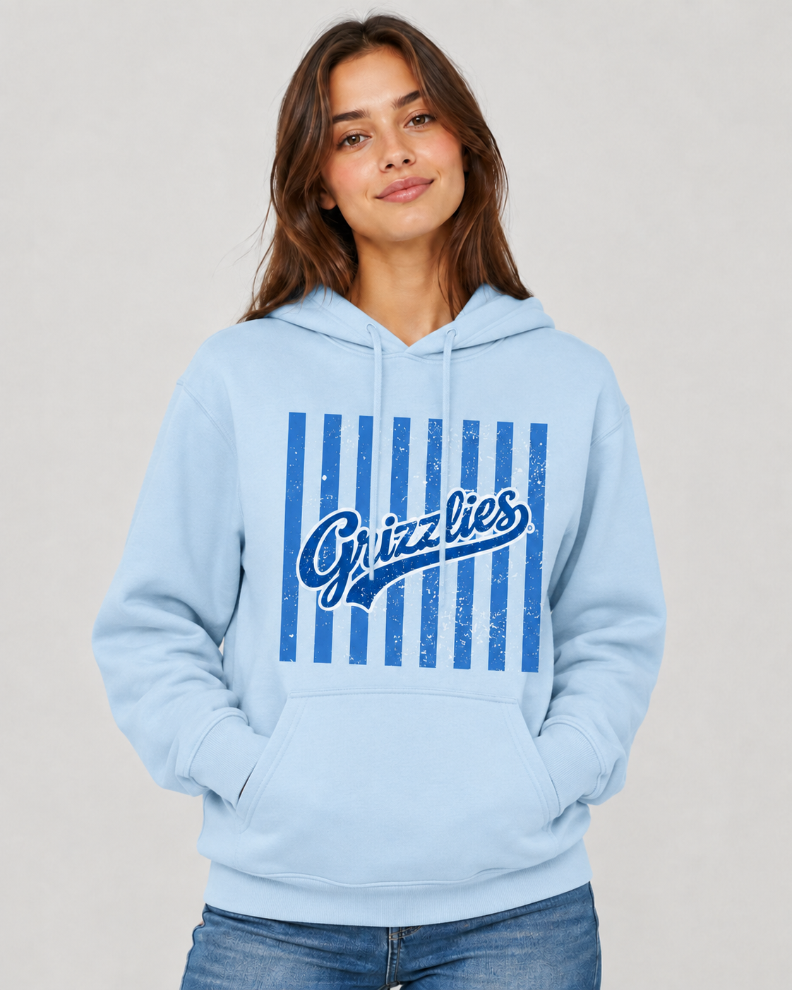 Vintage 1968 Grizzly Football Team Hoodie