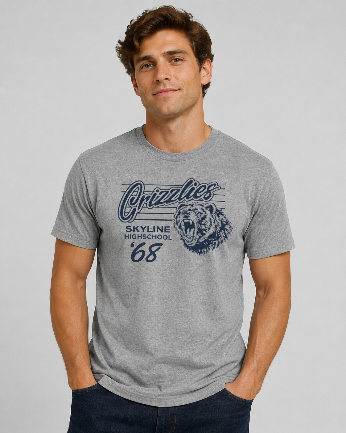 Skyline vintage Tees 9 options| Bella Canvas