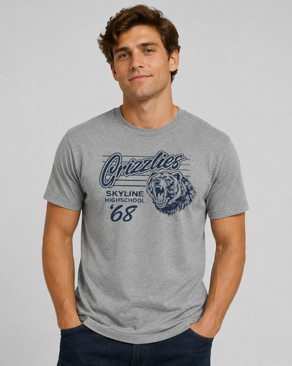 Skyline vintage Tees 9 options| Bella Canvas