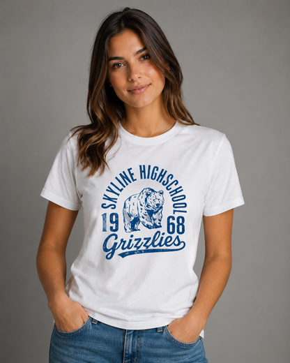 Skyline vintage Tees 9 options| Bella Canvas