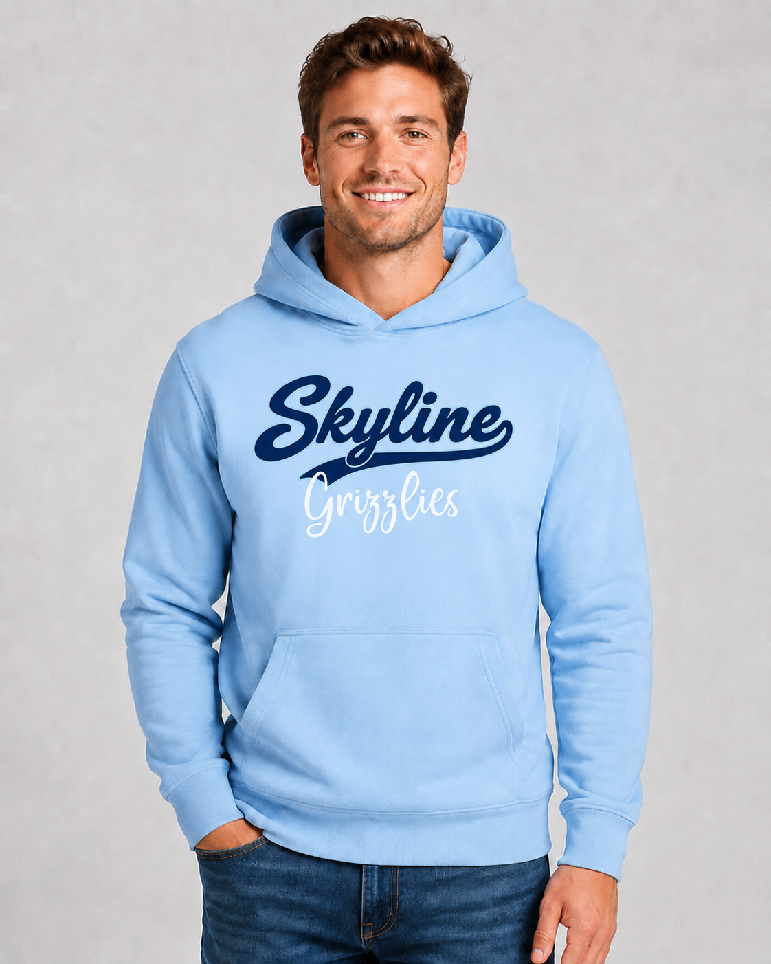 Skyline Grizzly Football Team Hoodie