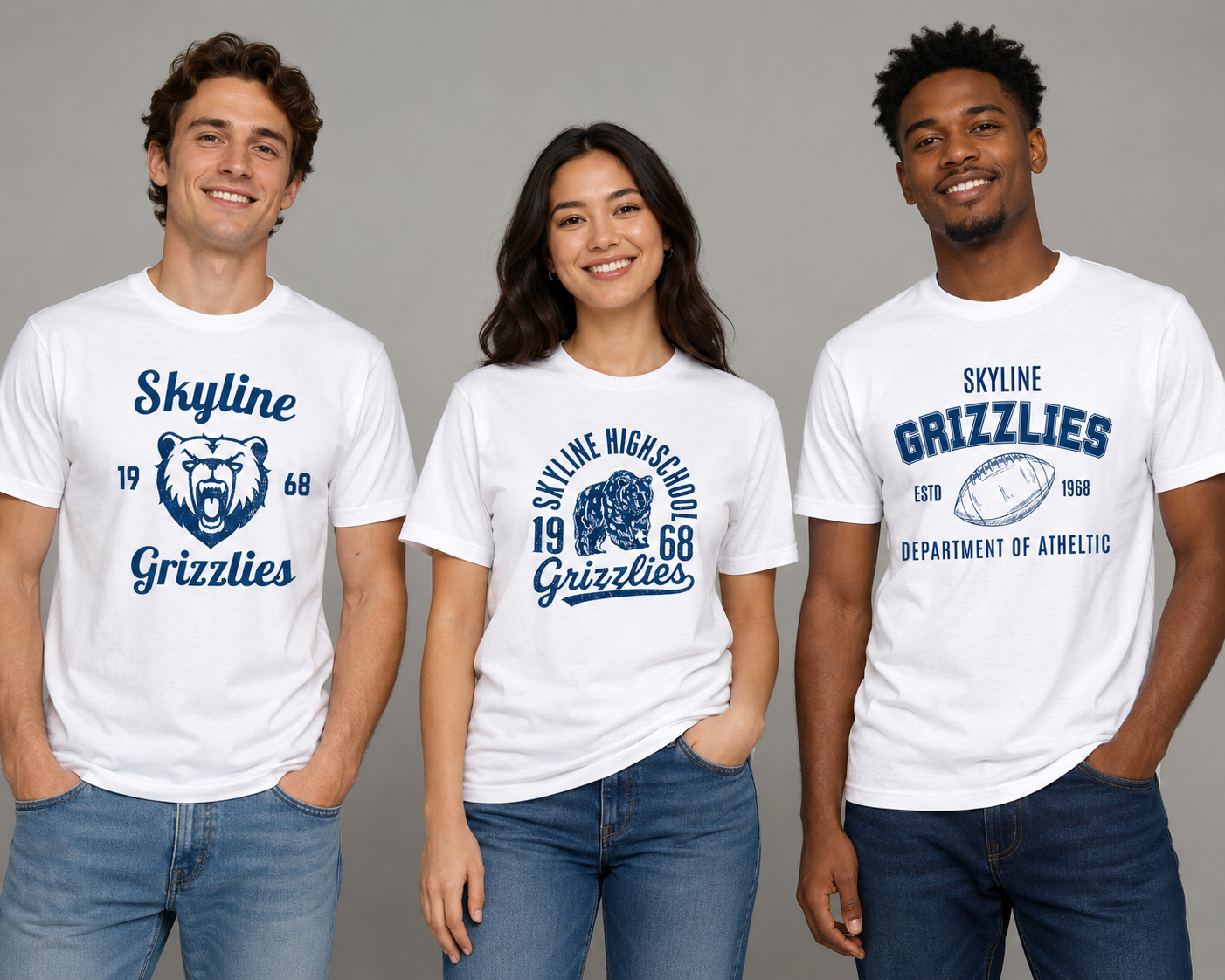 Skyline vintage Tees 9 options| Bella Canvas